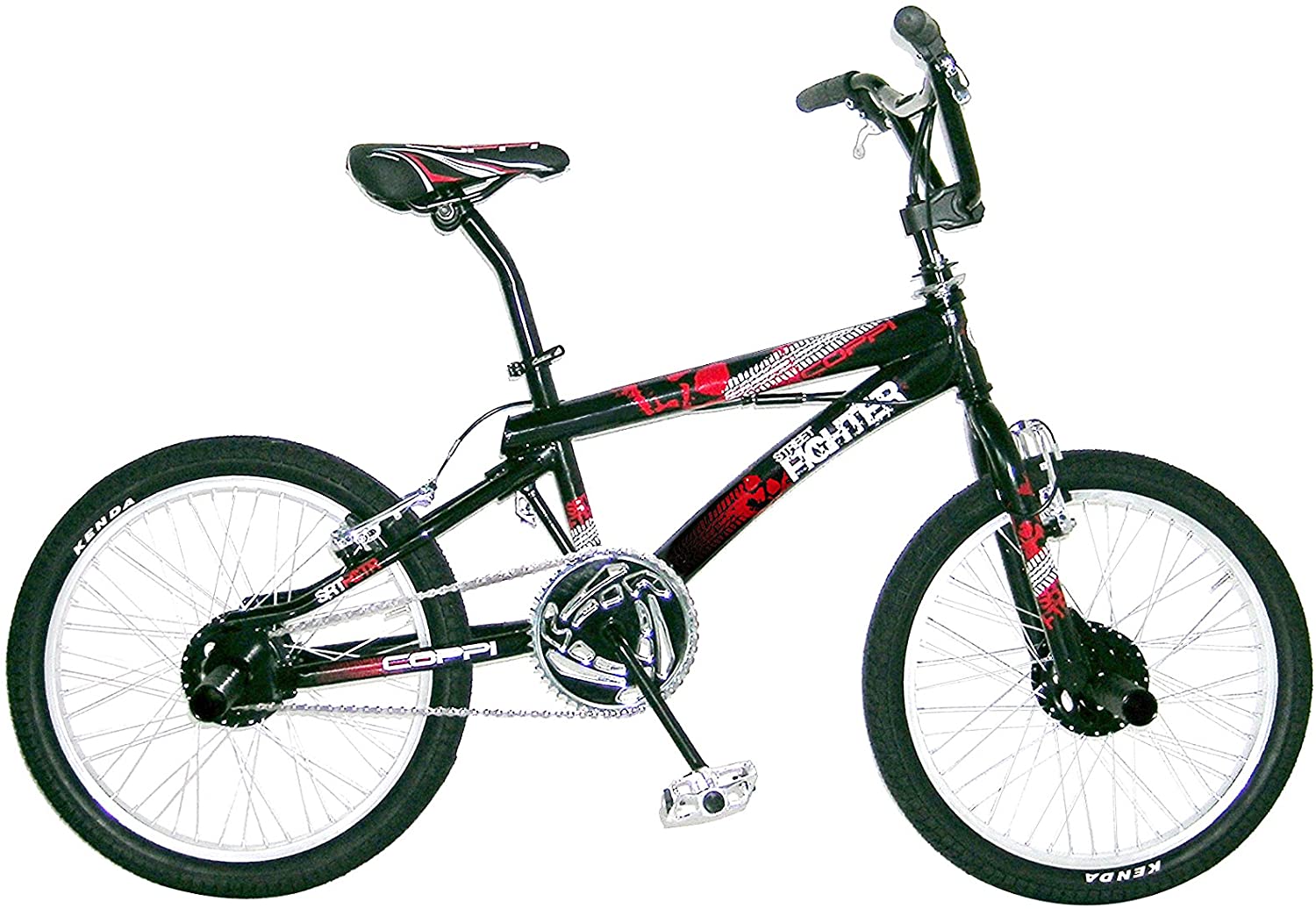 biciclette bambino 20 pollici nero e arancio