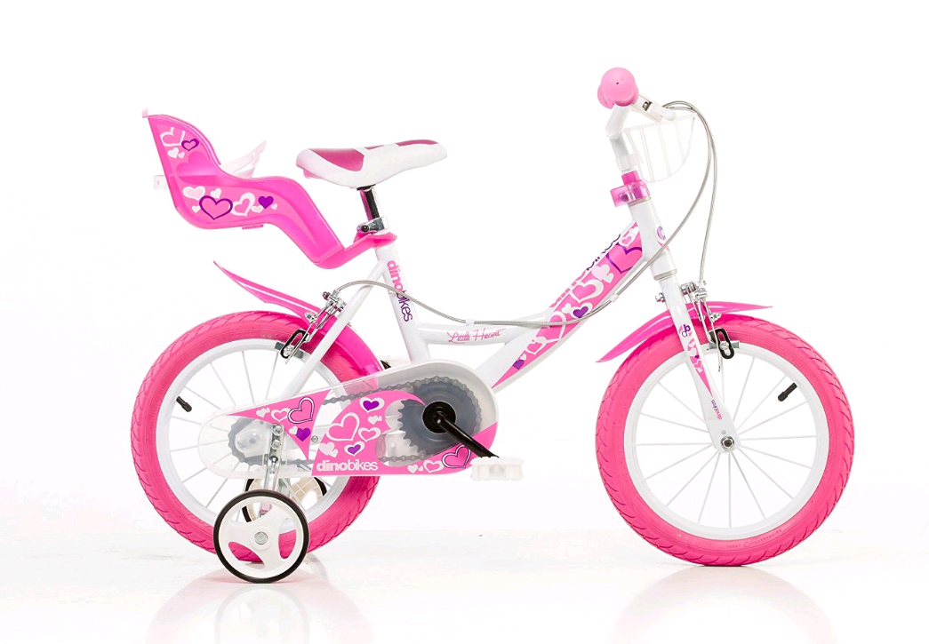little girls pink bike